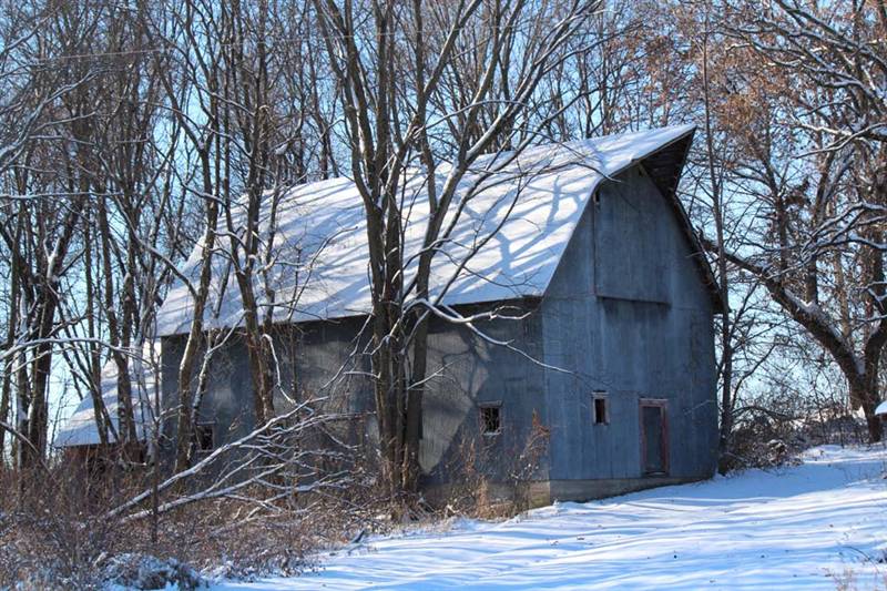 rustic metal barn